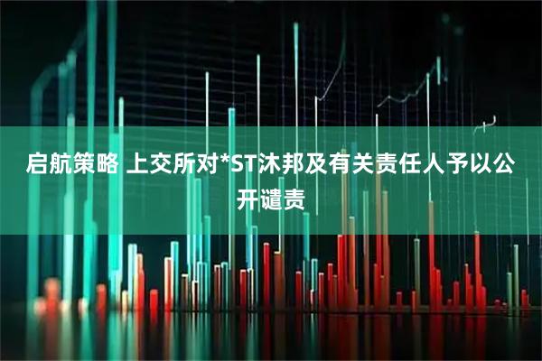 启航策略 上交所对*ST沐邦及有关责任人予以公开谴责